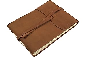Rustic Genuine Leather Photo Album