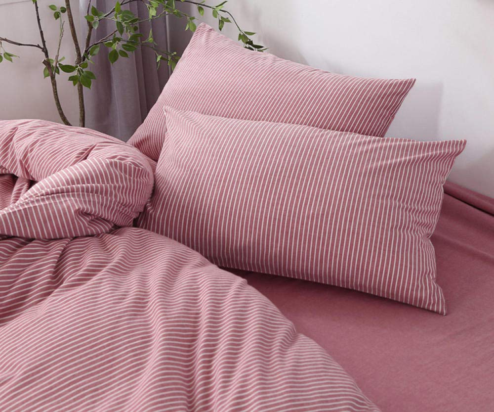 2 Federe In Cotone Puro Lavabili - Blu Denim 60x90 Cm Per Cuscini - Foto 6