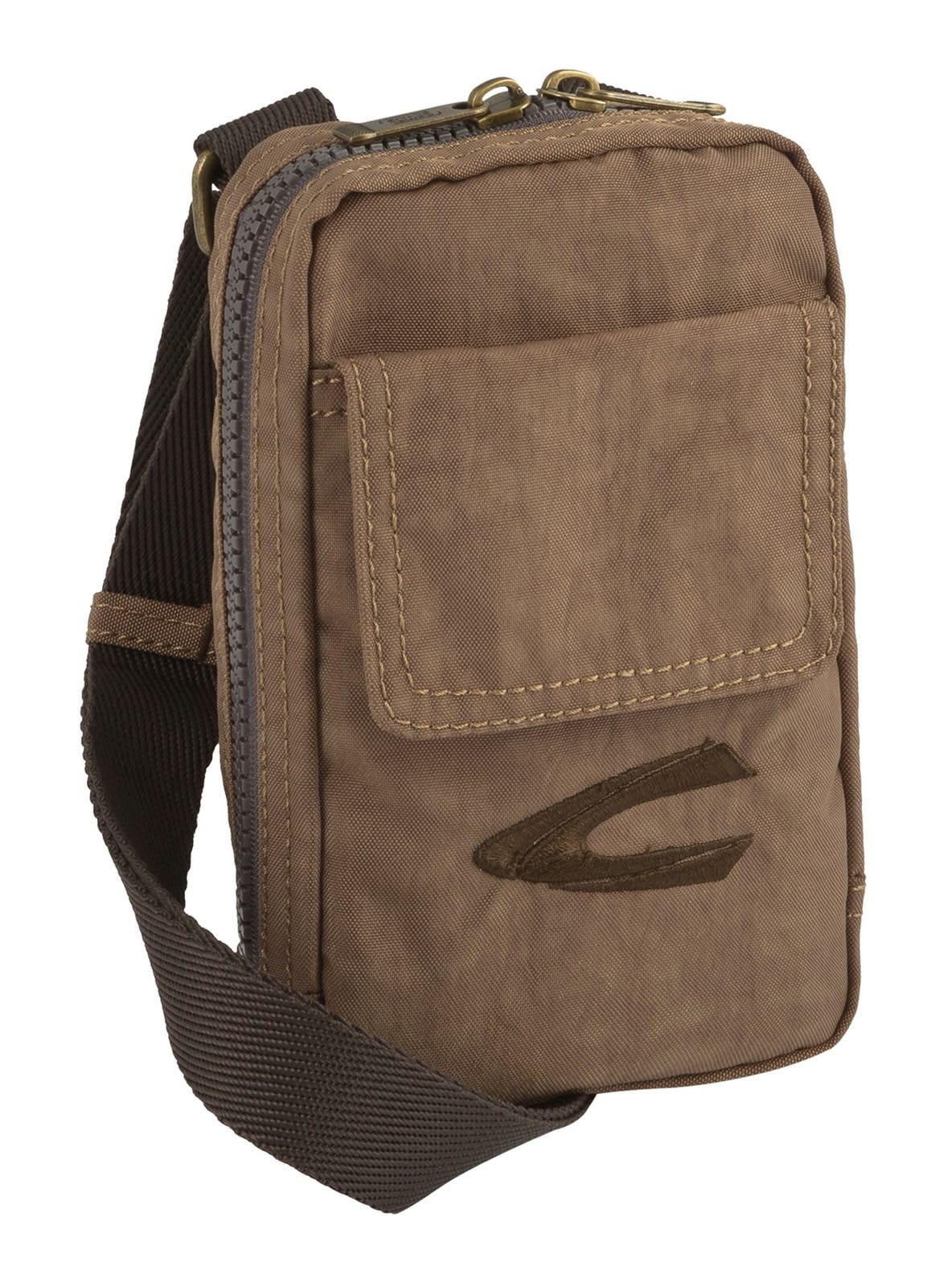camel active Journey, Men’s, Herren, Journey, Umhängetasche, Schultertasche, XS, Sand, B00 612 25, Sand, XS -