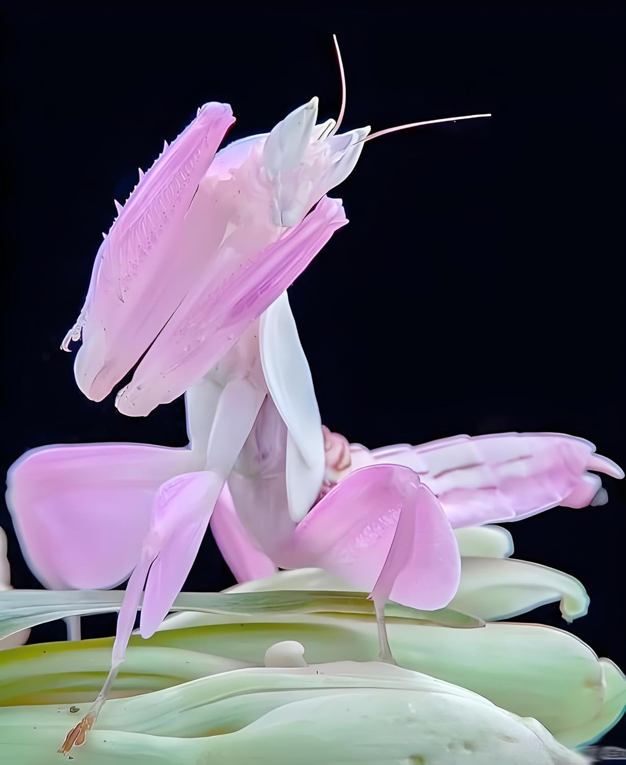 Orchid Mantis Eggs with a Free Observation Hatching Pack (1 Eggshell) – Equipped with a Transparent Window Pocket to Observe The Hatching Process, Each Ootheca can Produce up to 200 Baby mantises