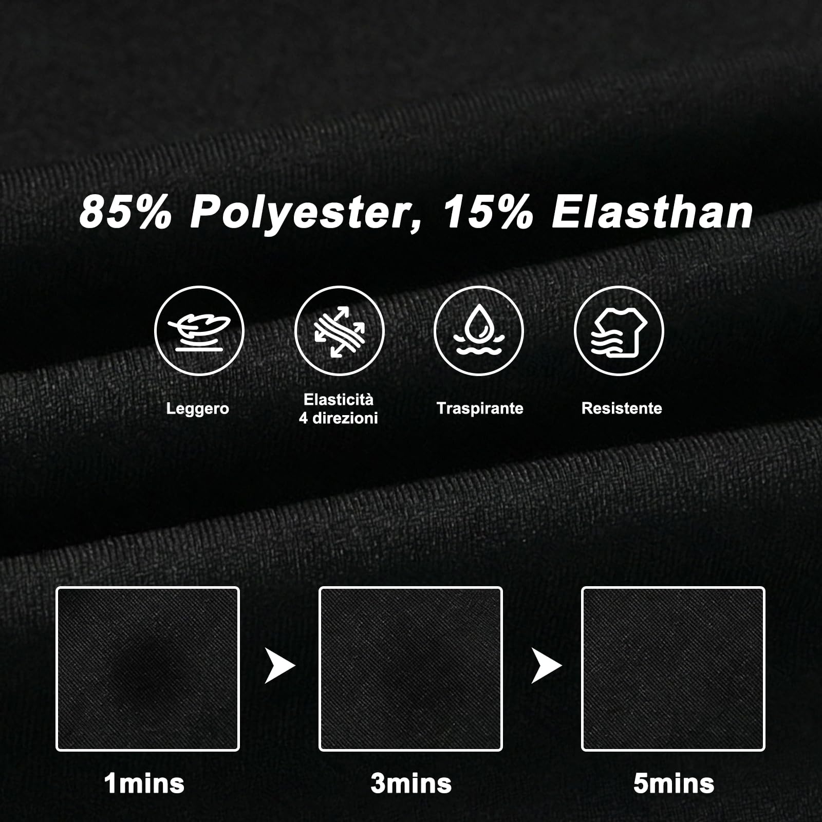 Maglia Maniche Lunghe Compression per Bambini Traspirante Asciugatura Rapida Maglietta Intima Sportiva Base Layer Ragazzo Leggero Elasticità Top Funzionale da Corsa per Palestra Basket Calcio
