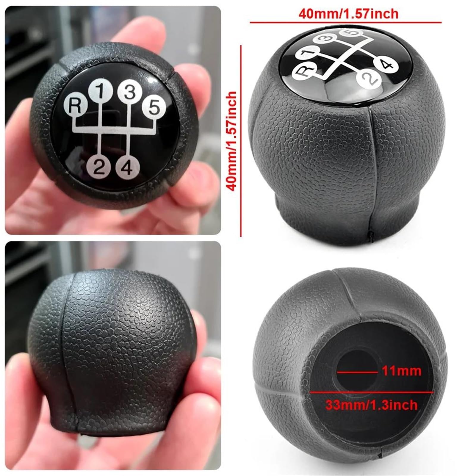 Pomello del cambio manuale a 5 velocà per OPEL CORSA C