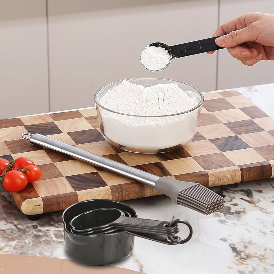 Set Utensili Da Cucina Kyraton 38 Pezzi - Silicone Antiaderente, Acciaio Inox, Lavabile In Lavastoviglie - Foto 8