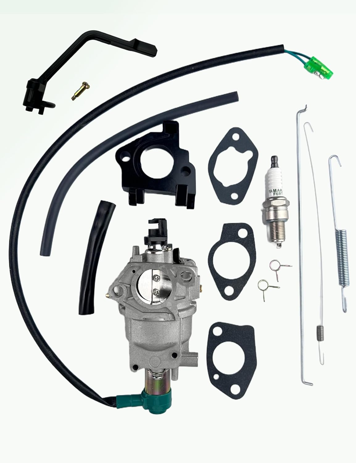 YAMAKATO Ruixing Gasoline Generator Carburetor Kit OEM for Champion Predator Generac 6500 8750 9000 5500 7000 8000 7500 9000 9500 Generator Powered by 420cc 439cc 459cc GX390 GX340 Engines.