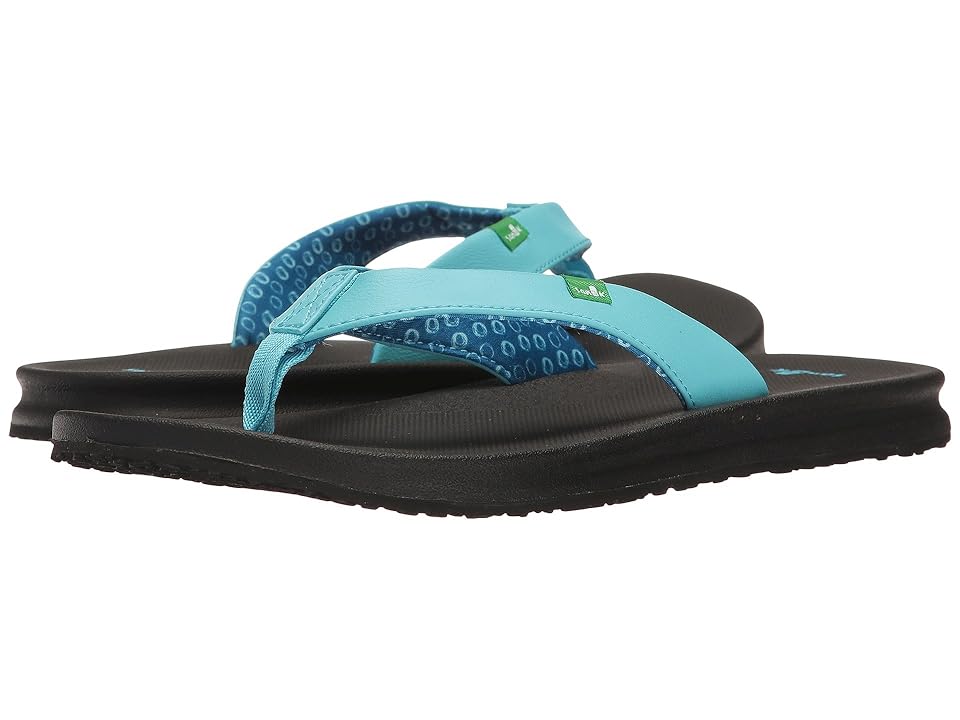 

Sanuk Yoga Mat Wander (Aqua) Women's Sandals, Blue
