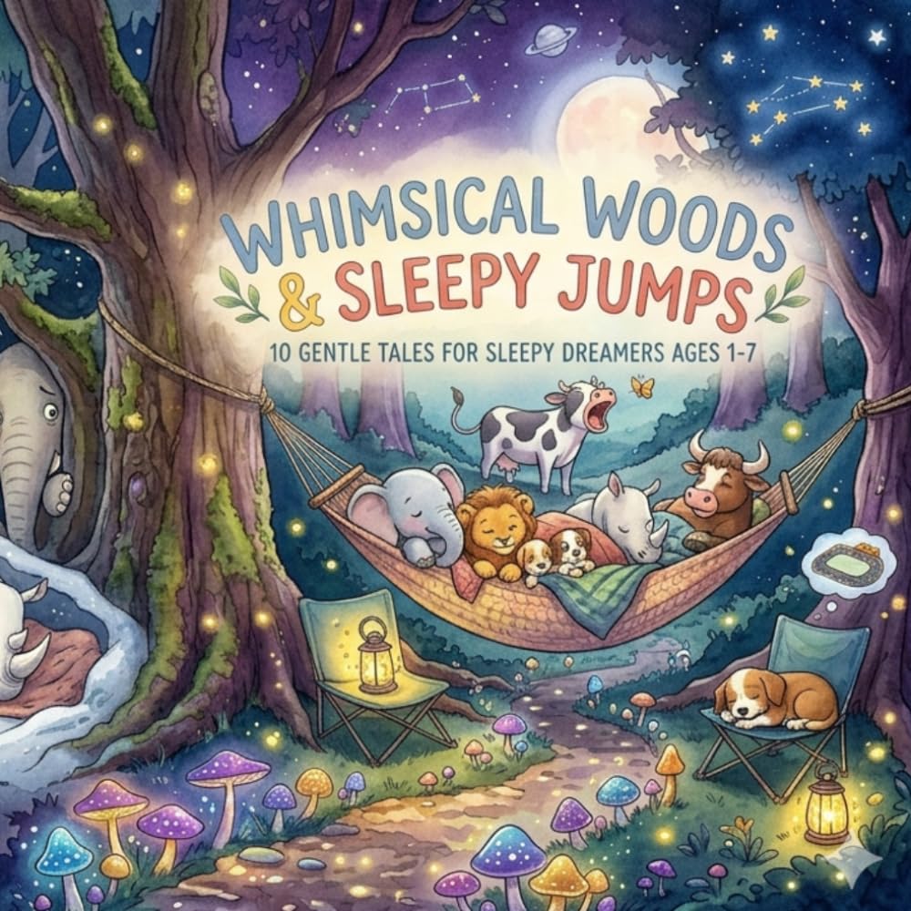 Whimsical Woods & Sleepy Jumps: A Collection of Gentle Bedtime Stories for Little Dreamers