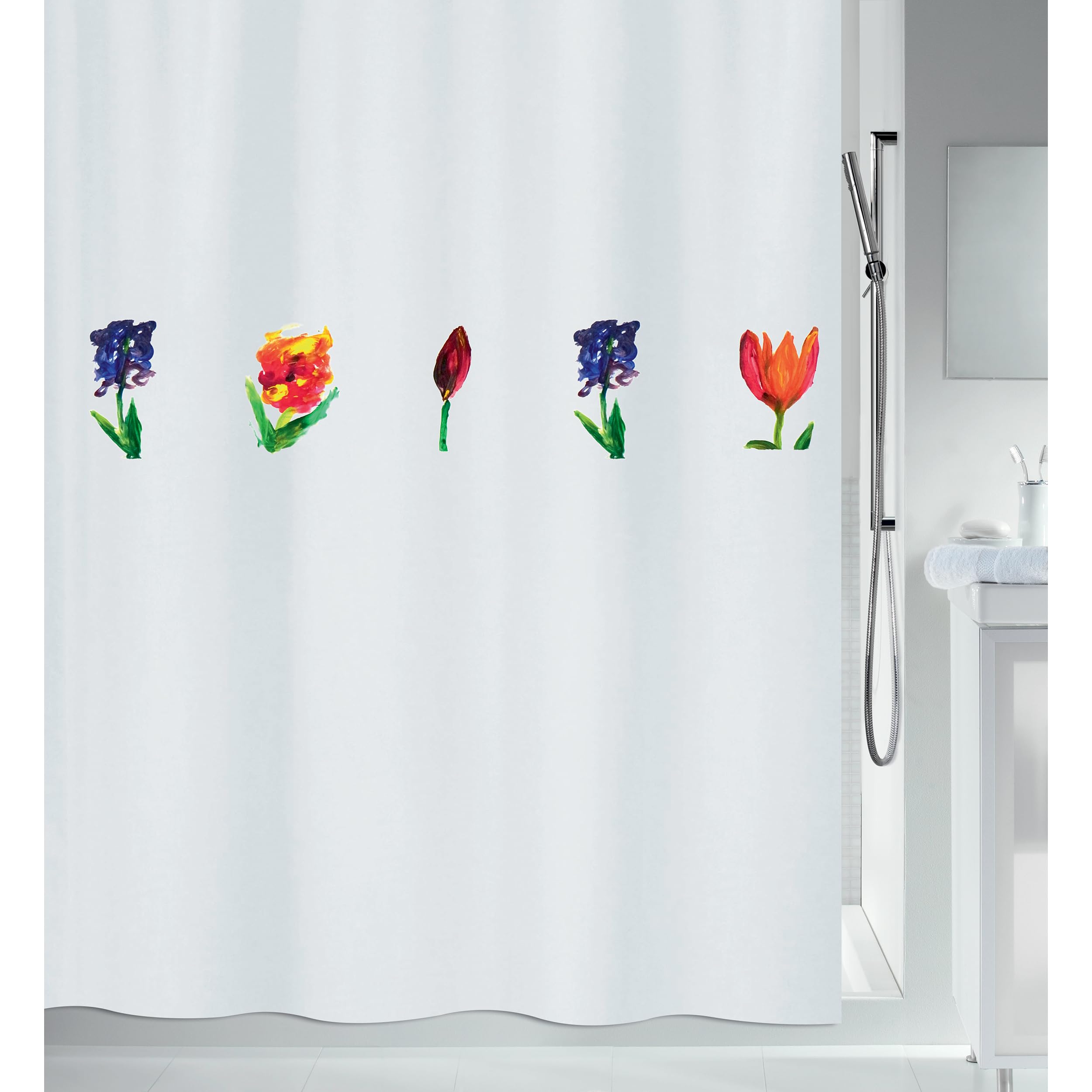 Spirella Rideau de Douche Polyester Mano 180x180cm Multicolor