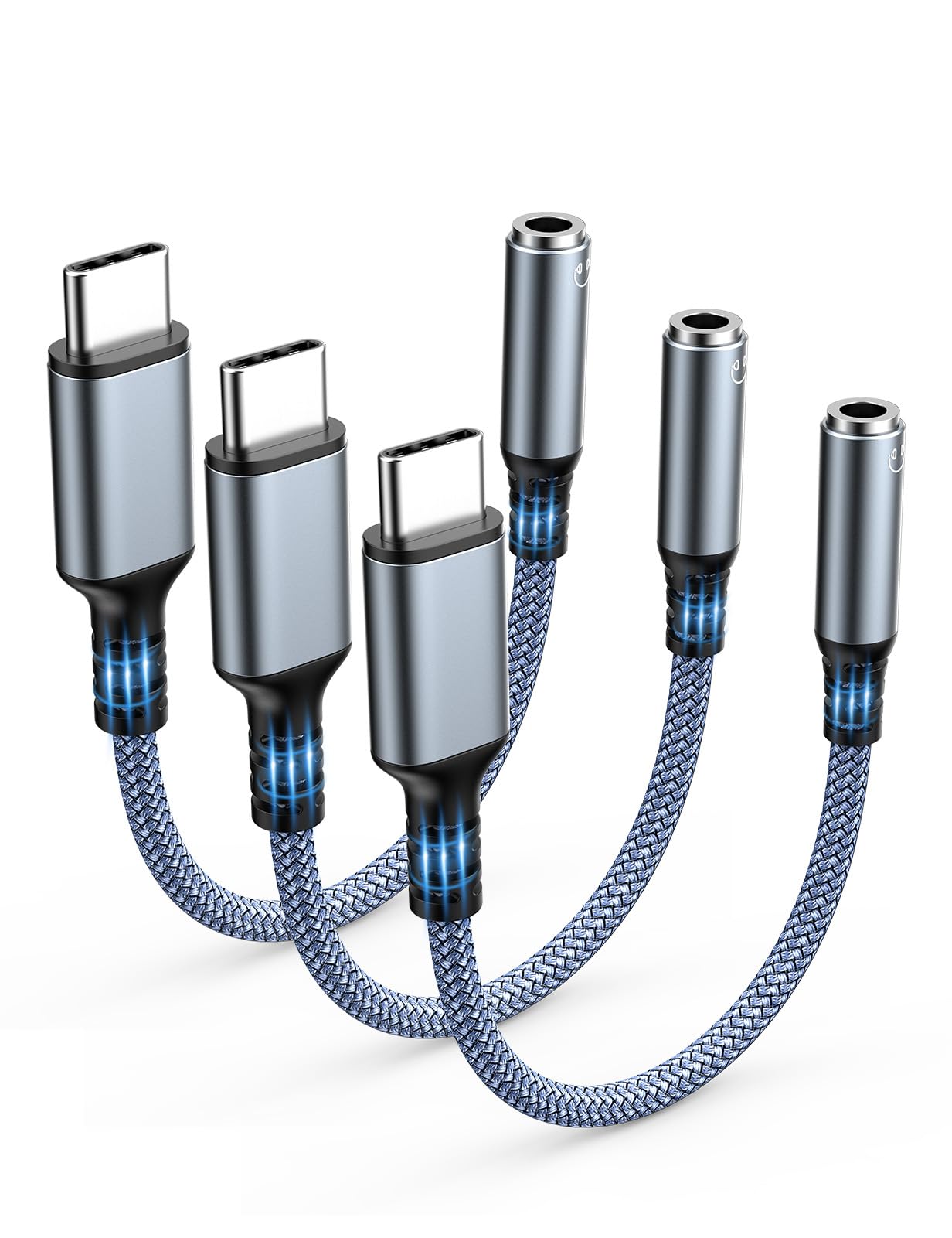 USB Type C to 3.5mm Female Headphone Jack Adapter