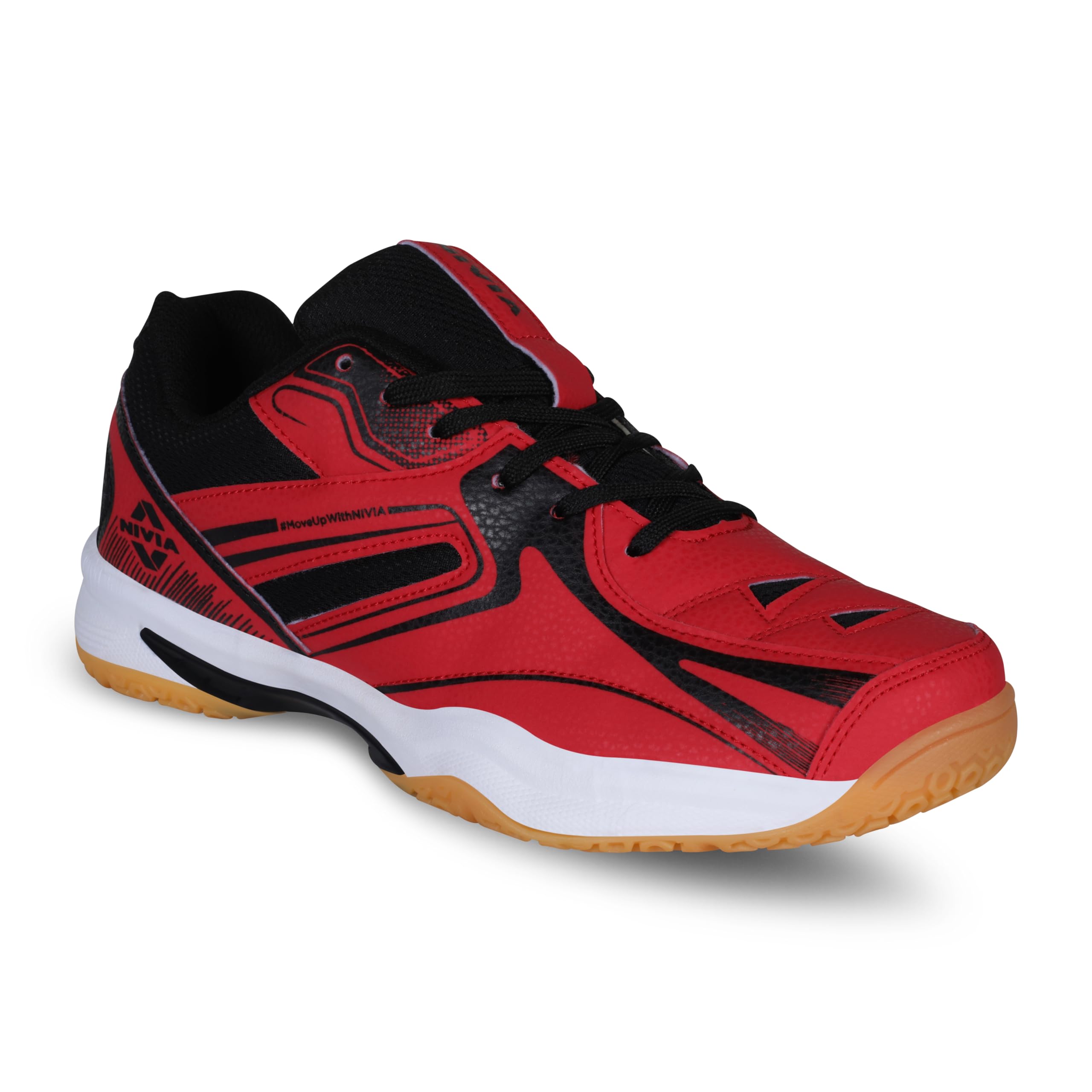 Nivia Mens Battledore Badminton Shoe for Mens (Red/Black) UK - 6 (B08X4P26JJ) Amazon Price History, Amazon Price Tracker