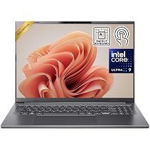 Acer Aspire 16 AI Copilot+ Touchscreen Laptop | 16" WUXGA IPS Touch Display | Intel Core Ultra 9 288V | 32GB DDR5X 4TB Gen 4 SSD | WiFi 7 | Backlit Keyboard | Win 11 | Steel Gray