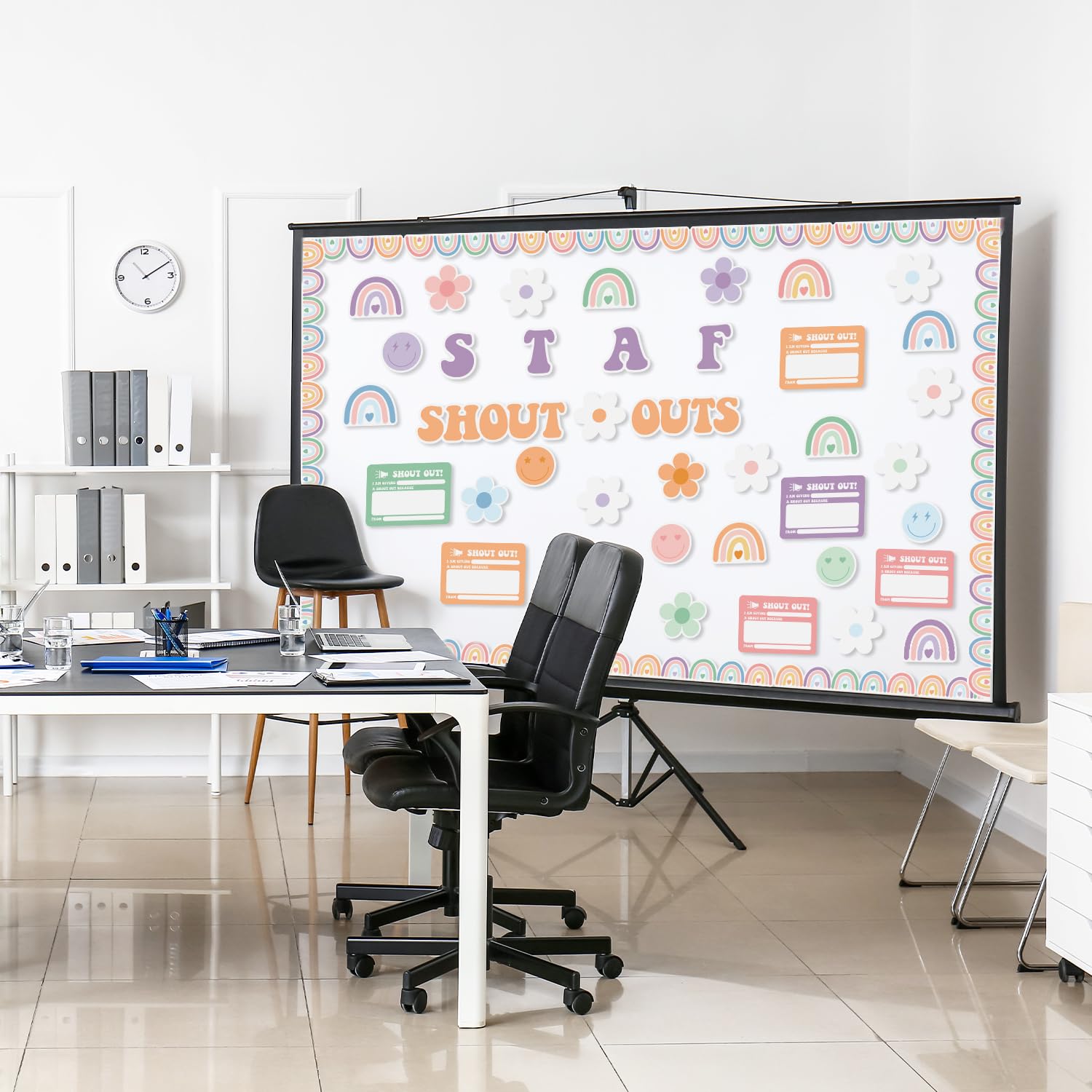 Qimgic Motivations-Pinnwand Set – 112 Teile Für Lob & Wertschätzung Im Büro Oder Klassenzimmer