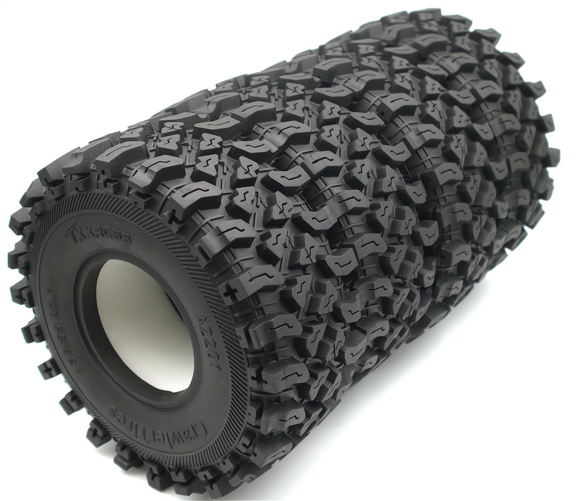 Amazon.co.jp: TxxRcss 2.2 クローラータイヤ 136mm/5.35インチ