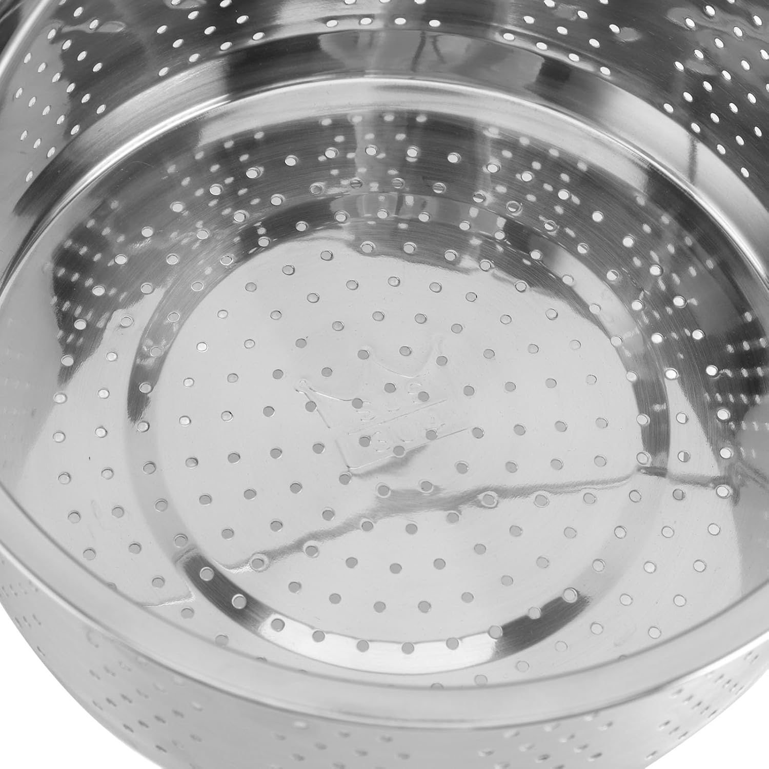 Fockety Stainless Steel Steamer Basket, Rice Cooker Insert Basket Rice Cooker Warmer Steam Basket with Handle, Removal Vegetable Steamer Basket Insert Steaming Rack for Food