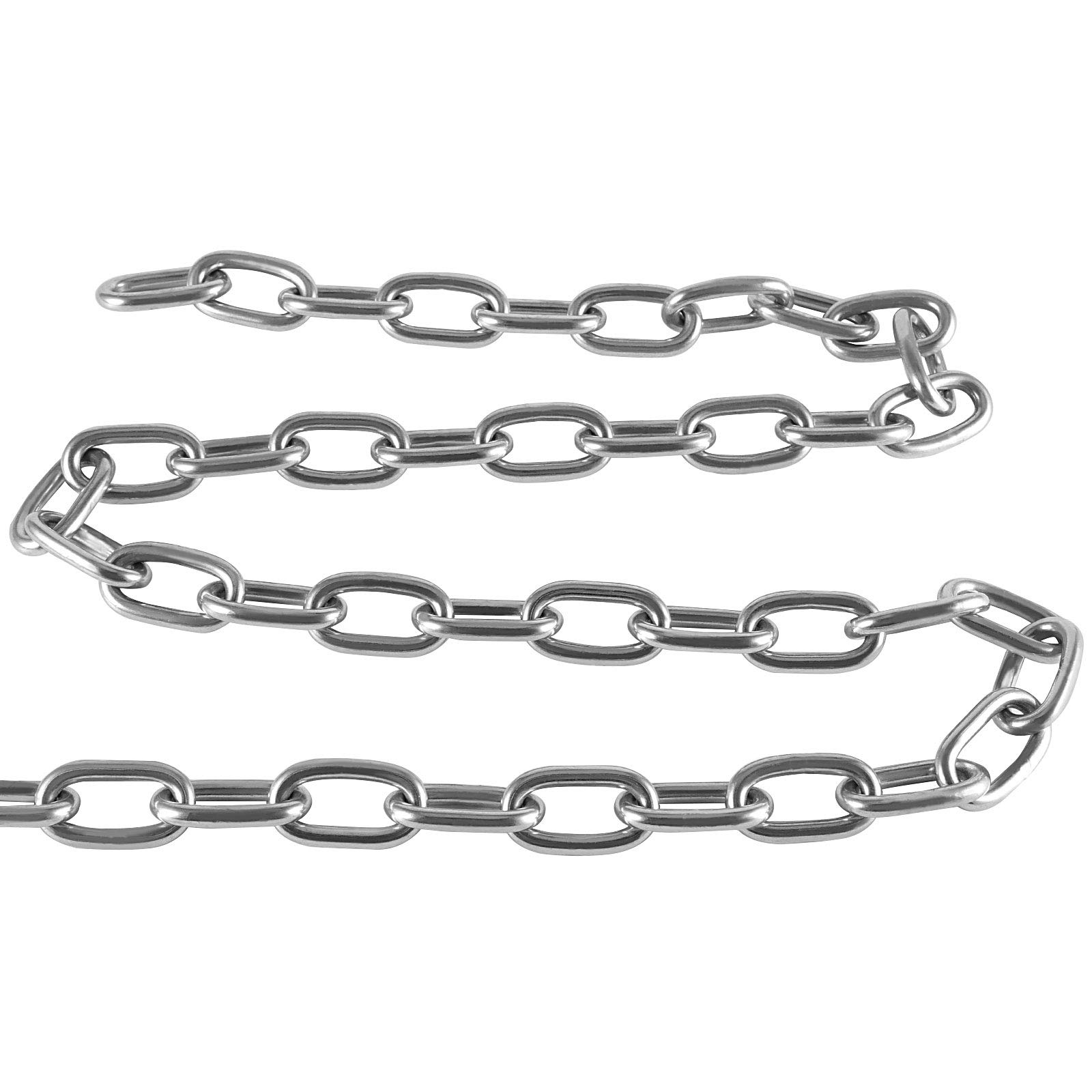 ZOENHOU 13ft Stainless Steel Chain - Heavy Duty Proof Coil -5