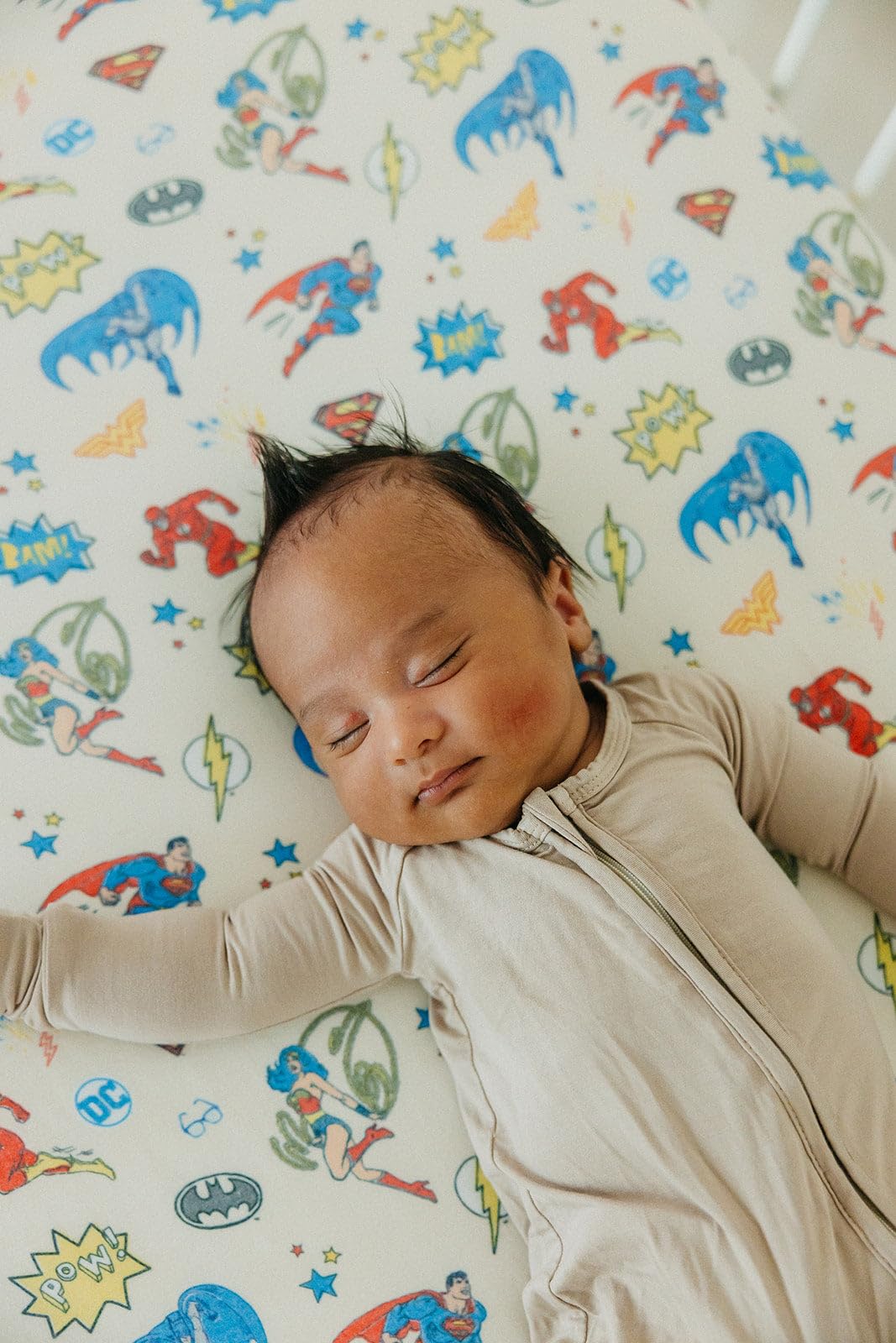 Copper Pearl Premium Strick-Bettlaken für Jungen und Mädchen, atmungsaktiv und weich, Spannbettlaken für Standard-Baby-Matratzen, Kinderbettlaken für Baby-Wunschliste oder Duschgeschenk, Justice