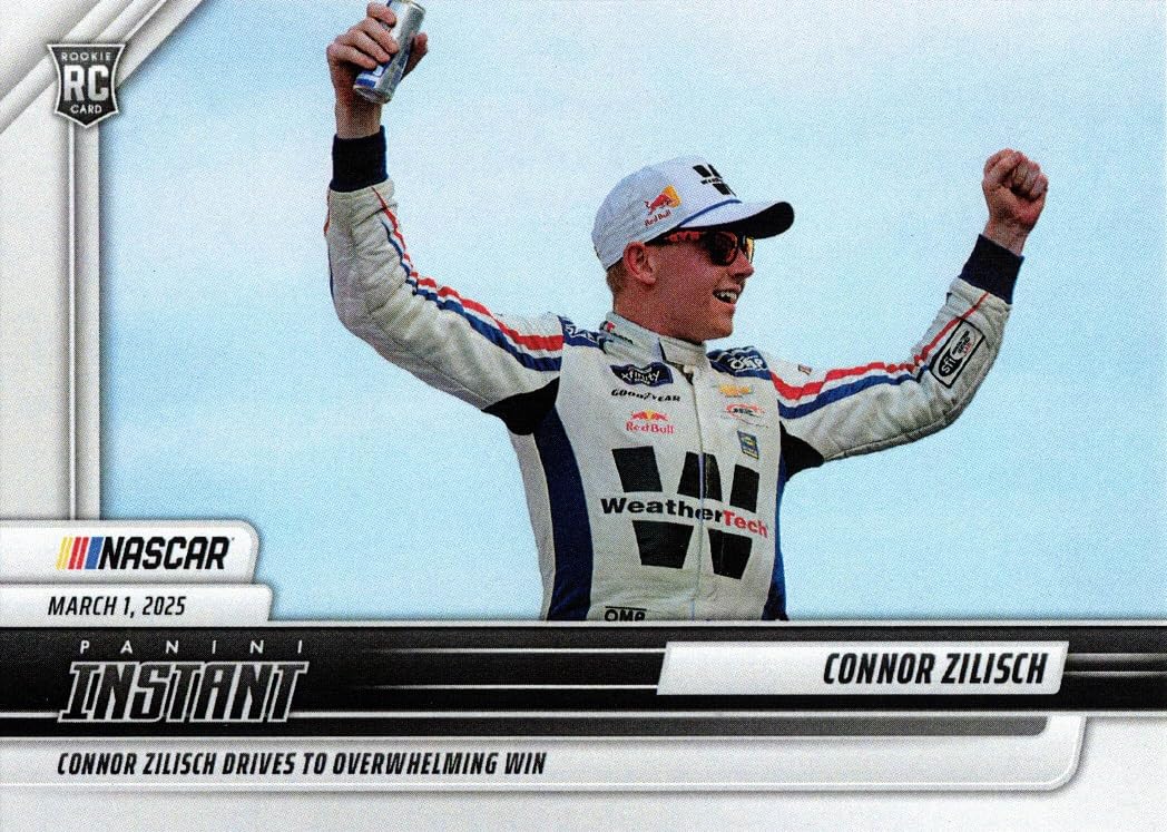 Amazon.com: 2025 Panini Instant Racing #6 Connor Zilisch Rookie