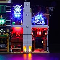 Vista 6 de LIGHTAILING Kit de iluminación LED para Lego- 10273 modelo de bloques de construcción Haunted-House - Juego de luces LED compatible