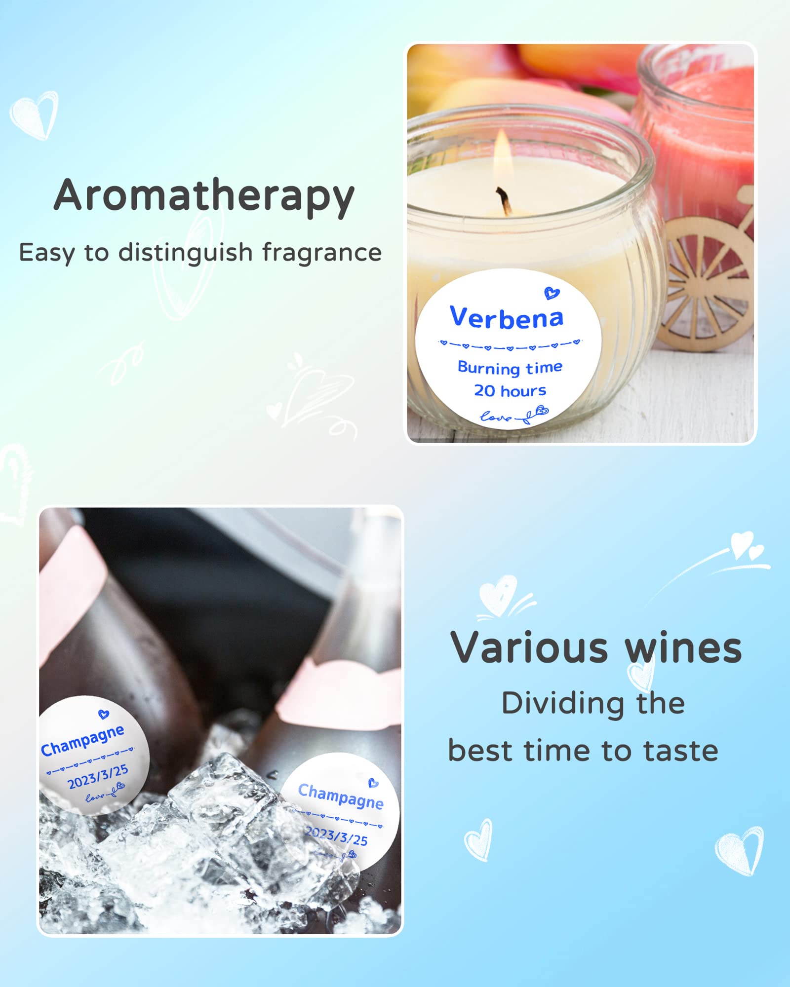 Snapklik.com : Itari 2 Inch Round Thermal Printer Sticker Labels - QR ...