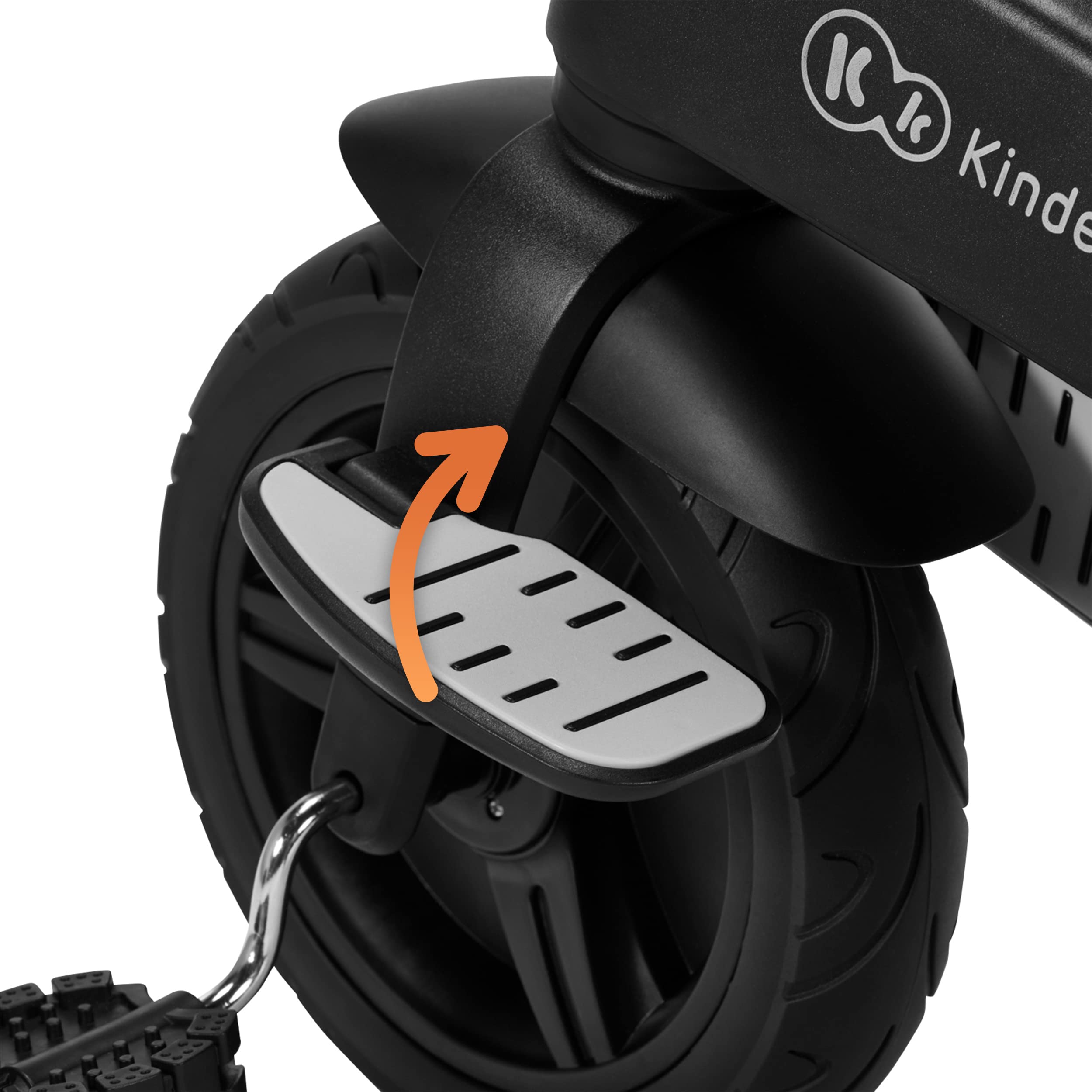 Kinderkraft Rowerek trójkołowy 5w1 TWIPPER, Trójkołowiec, Obrotowe siedzisko 360°, Wolne koło, Daszek przeciwsłoneczny, Akcesoria, Dzwonek, Uchwyt na kubek, od 6 Miesięcy do 5 lat, Różowy