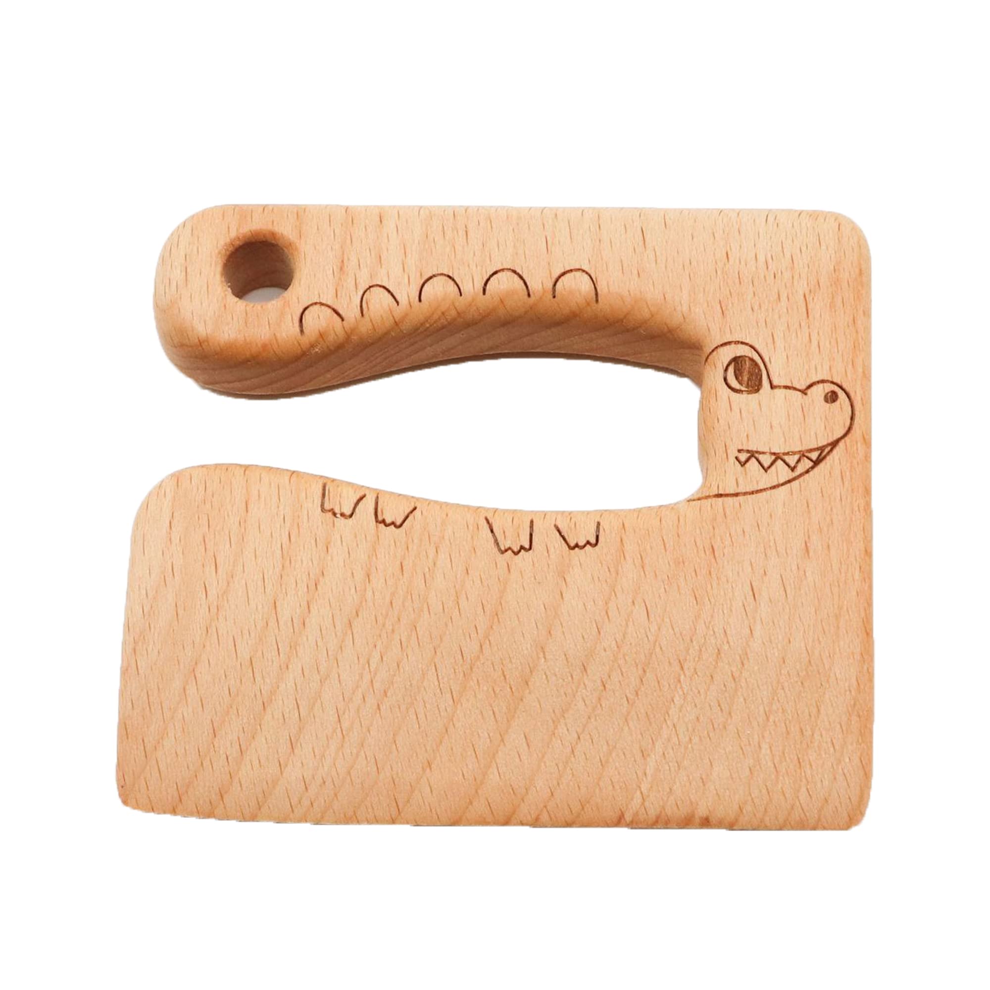 Haqatr Child Safe Knife Wooden Kids Knife Cute Kids Safe Cooking Knife Kids Kitchen Tools for Cooking Kitchenchild Safe Knife for Cutting Cooking Knives Safe Vegetable and Fruit Kids Knife Kids.