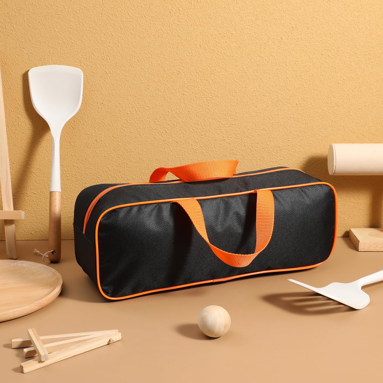Borsa per attrezzi da barbecue Oxford portatile per campeggio e picnic