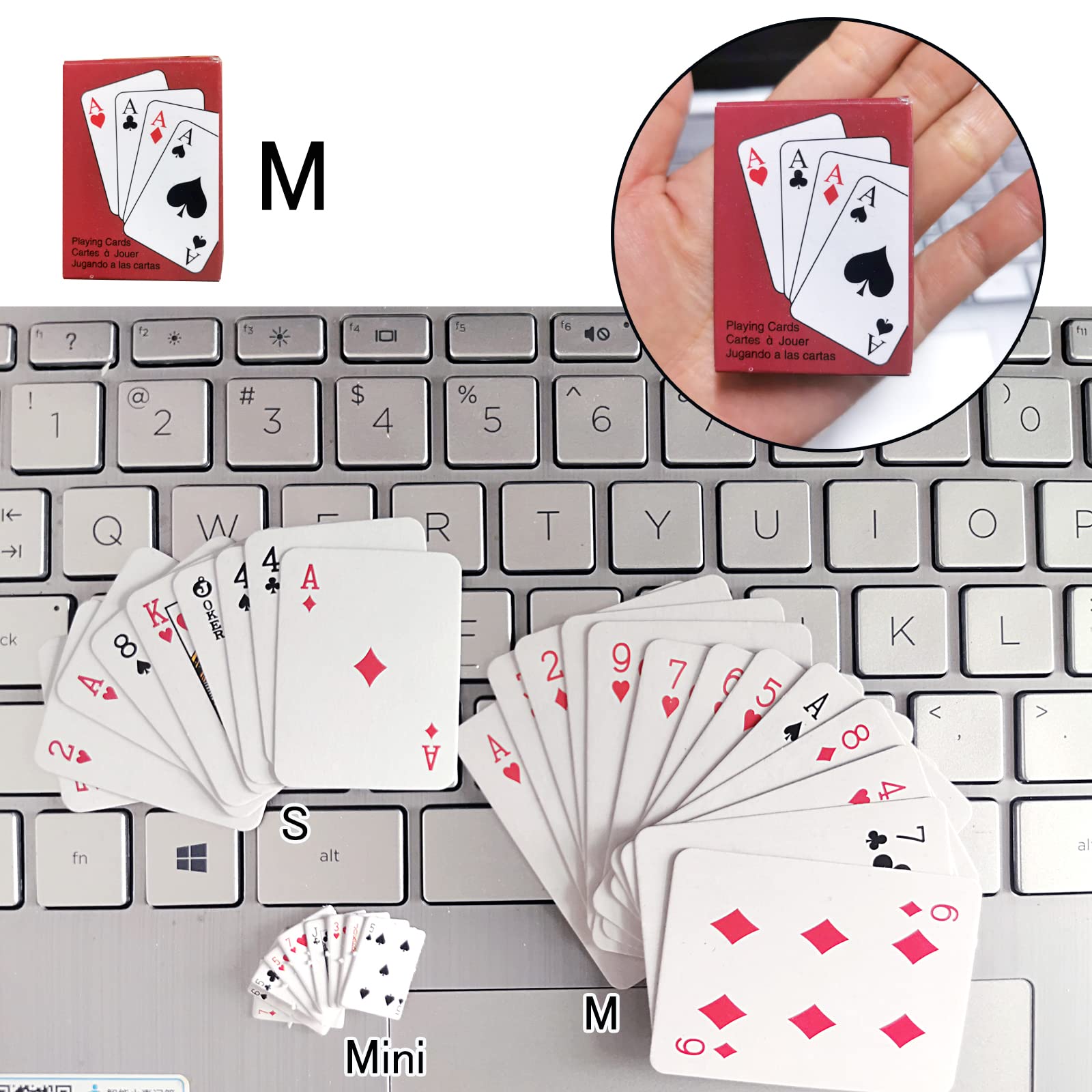 【希少】めずらしいトランプ２個入り【未使用】 Amazon.co.jp: DY.2ten 54枚 トランプ ミニトランプ 5.5*4.5(cm) 2個