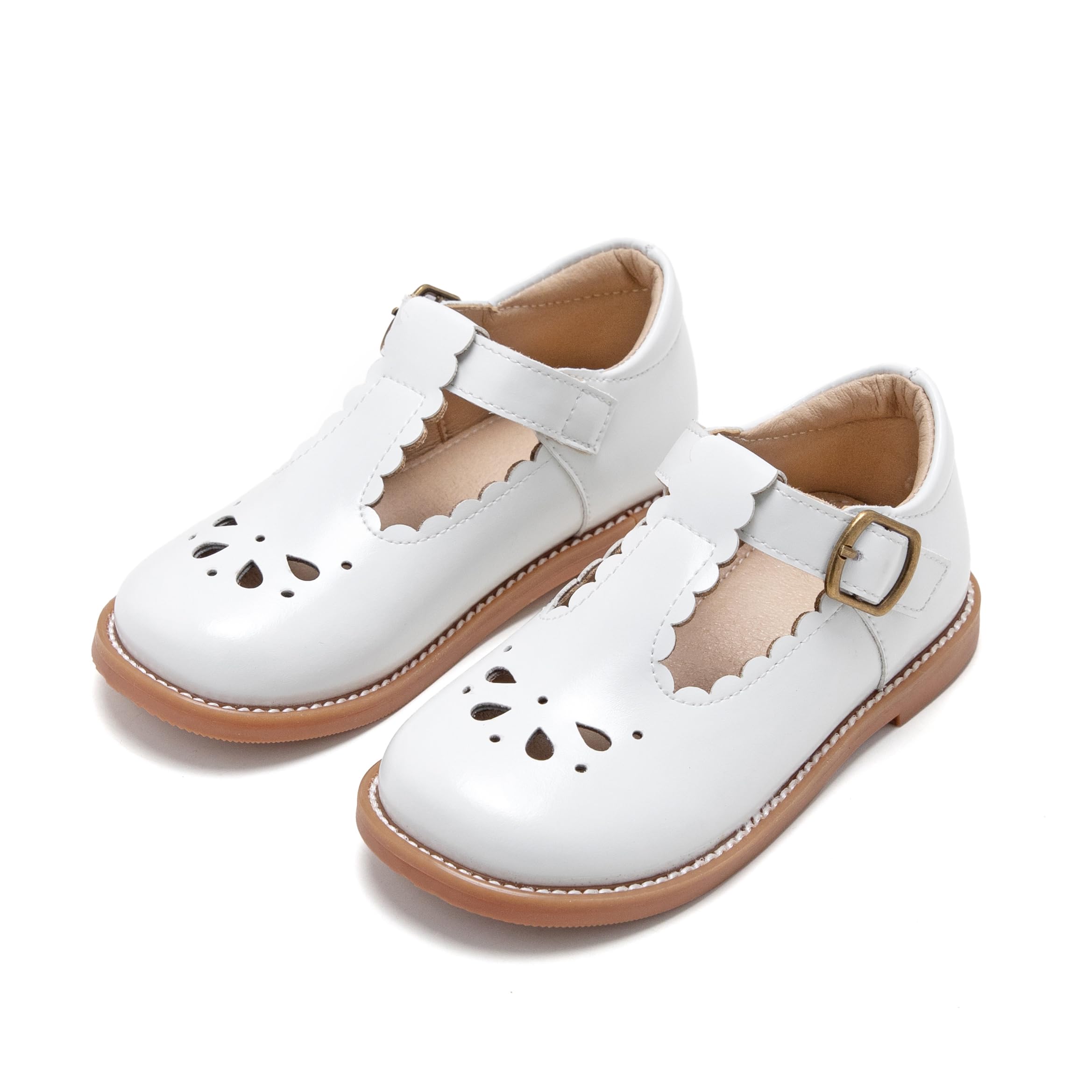 ESTINE Toddler Kids School Uniform Oxford-Little Girls Dress Party Shoes
