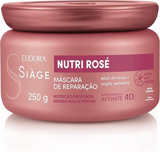Máscara Capilar Siàge Nutri Rosé 250g