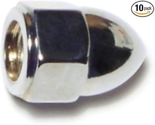 014973132859 Fine Acorn Cap Nuts, 5/16-24, Piece-10