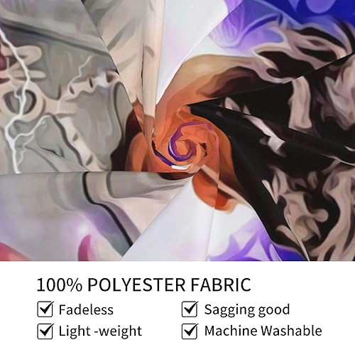 Miniatura 3 de Kingscom NLE - Tapiz para colgar en la pared, diseño de rapero Choppa, estampado 3D, decoración del hogar, 60 x 51 pulgadas