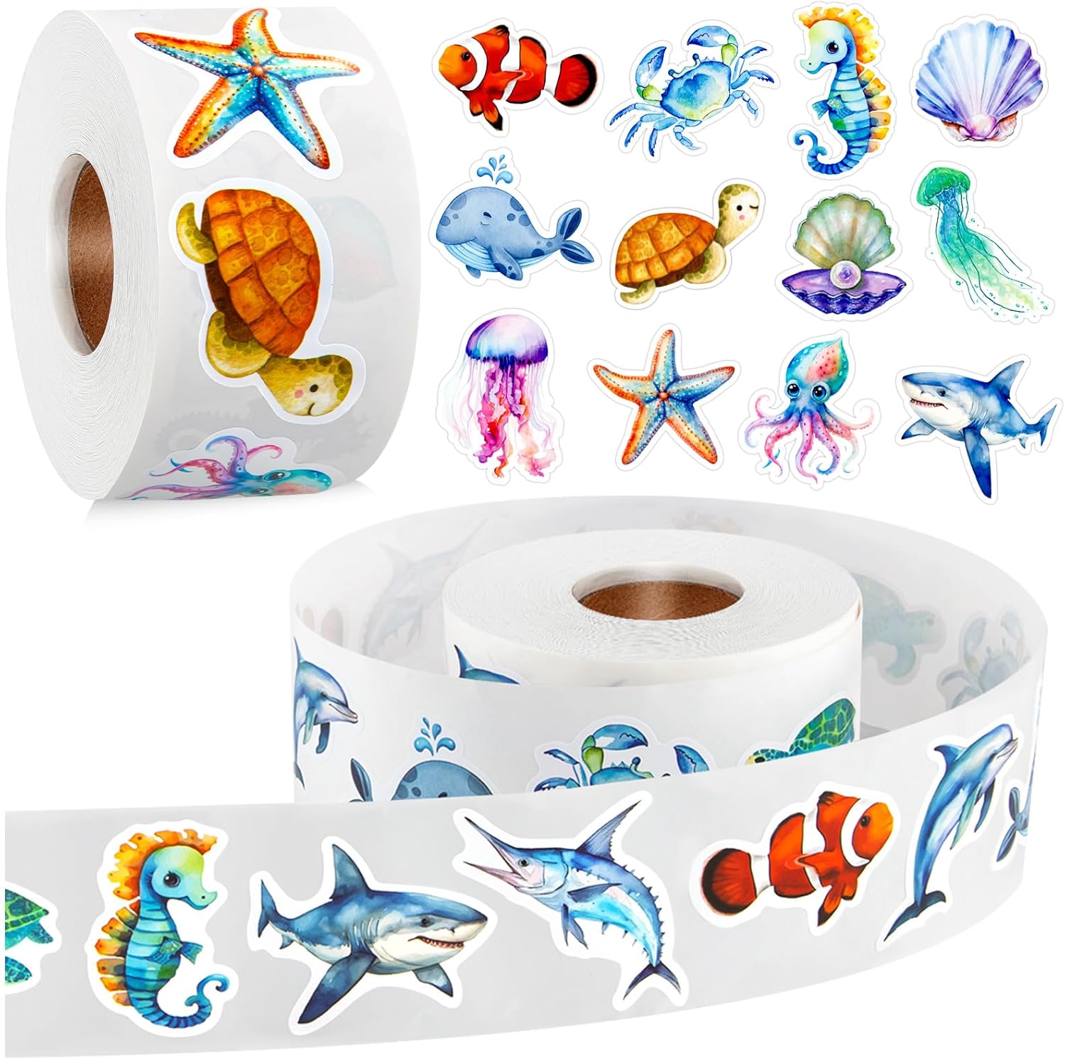 1200 Pcs Capybara Stickers Cute Stickers Waterproof Cartoon Capybara Stuff Decals Nature Capybara Party Favors Gifts for Adults Teens Water Bottle Laptop Luggage Helmet Skateboard Motorcycle