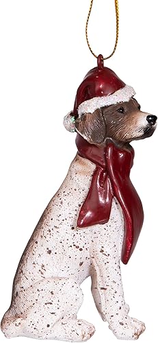 Vista 40 de Design Toscano - Figura de perro para decoración navideña.