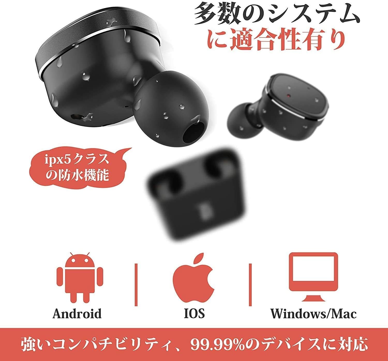 🔥 Crazy Deals Miracase Wireless Earbuds with 4 Mic CVC 8.0 Noise Reduction, Apt-X Punchy Deep Bass, 2 in 1 Modes [Sport&Leisure], Touch Control, 30 Hrs Playtime, Wireless Earbuds Bluetooth 5.0 for Sport/Work/Music