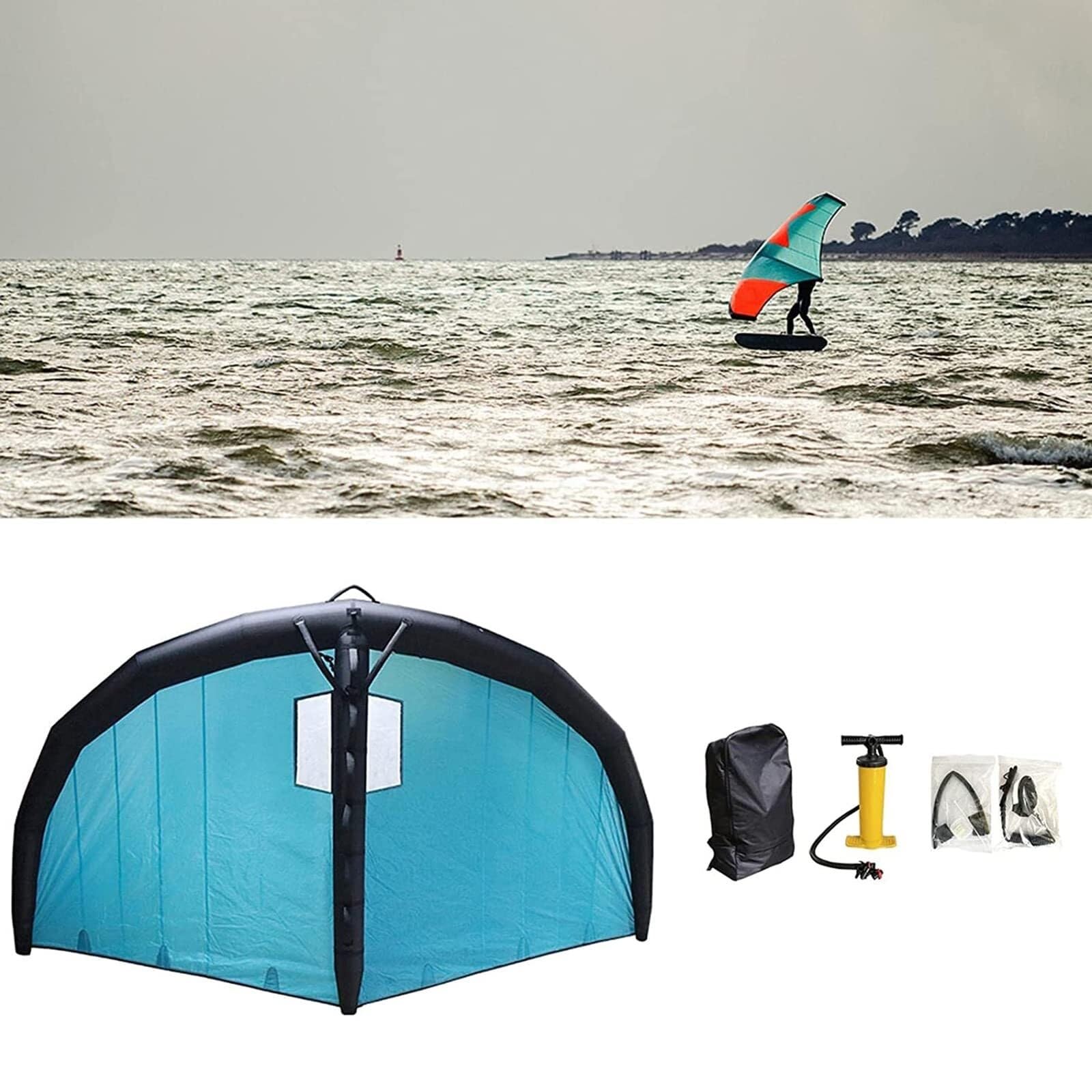 Nadmuchiwana deska surfingowa z hydrofotem - lekka i trwała foliowa skrzydło do windsurfingu, kitesurfingu, SUP, deskorolki i sportów wodnych