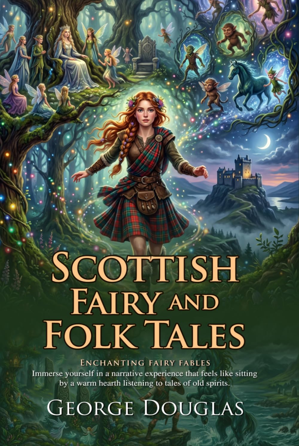 Scottish Fairy and Folk Tales: A Captivating Collection of Celtic Legends: Ancient Fables of Scotland - Fully Illustrated Edition with Author Biography
