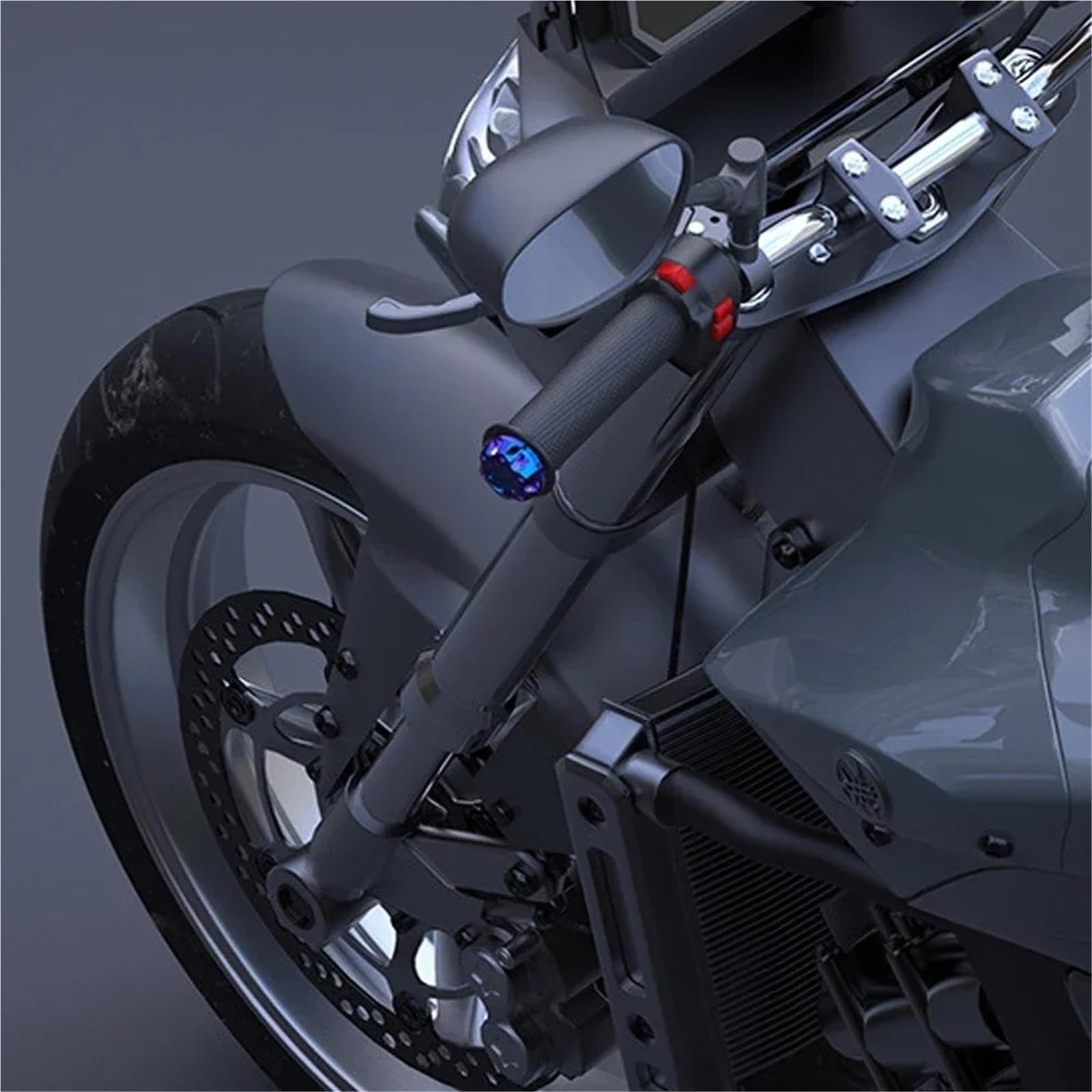 Tapones de Manillar para Motocicleta puños Tapones de Manillar Deslizadores de Manillar para Yamaha Erox155 NVX155 Xmax300