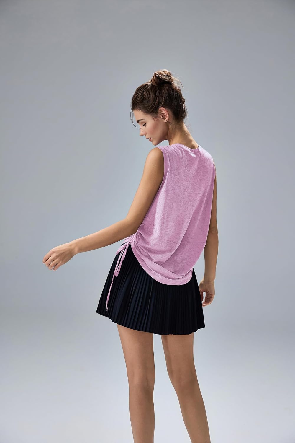 SUKALA】リブコンビショートタンクトップ(Lサイズ スモークオレンジ):  ヨガウェアLAVA公式オンラインストアLapre｜LAVA公式オンラインストアLapre（ラプレ） altiland  超軽量シアースラブワークアウトタンクトップ女性用、ドローストリングサイドルーシュ通気性 ... altiland 超軽量シアースラブワークアウトタンクトップ女性用、ドローストリングサイドルーシュ通気性アスレチックヨガレイヤードト