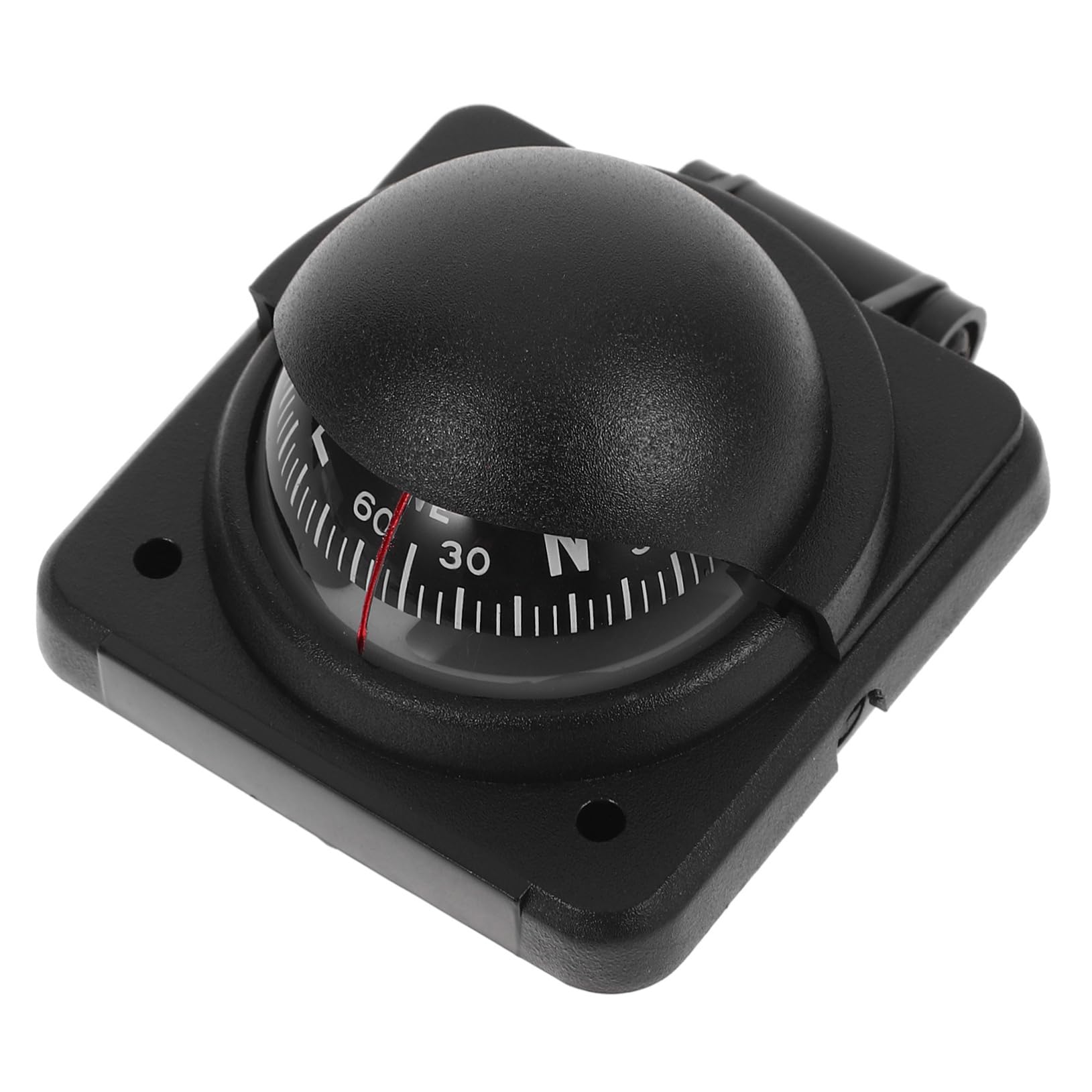 Holibanna Car Compass Ball Automotive Dashboard Compass for Accurate Navigation Vehicles Boats Trucks User Friendly Installation Durable