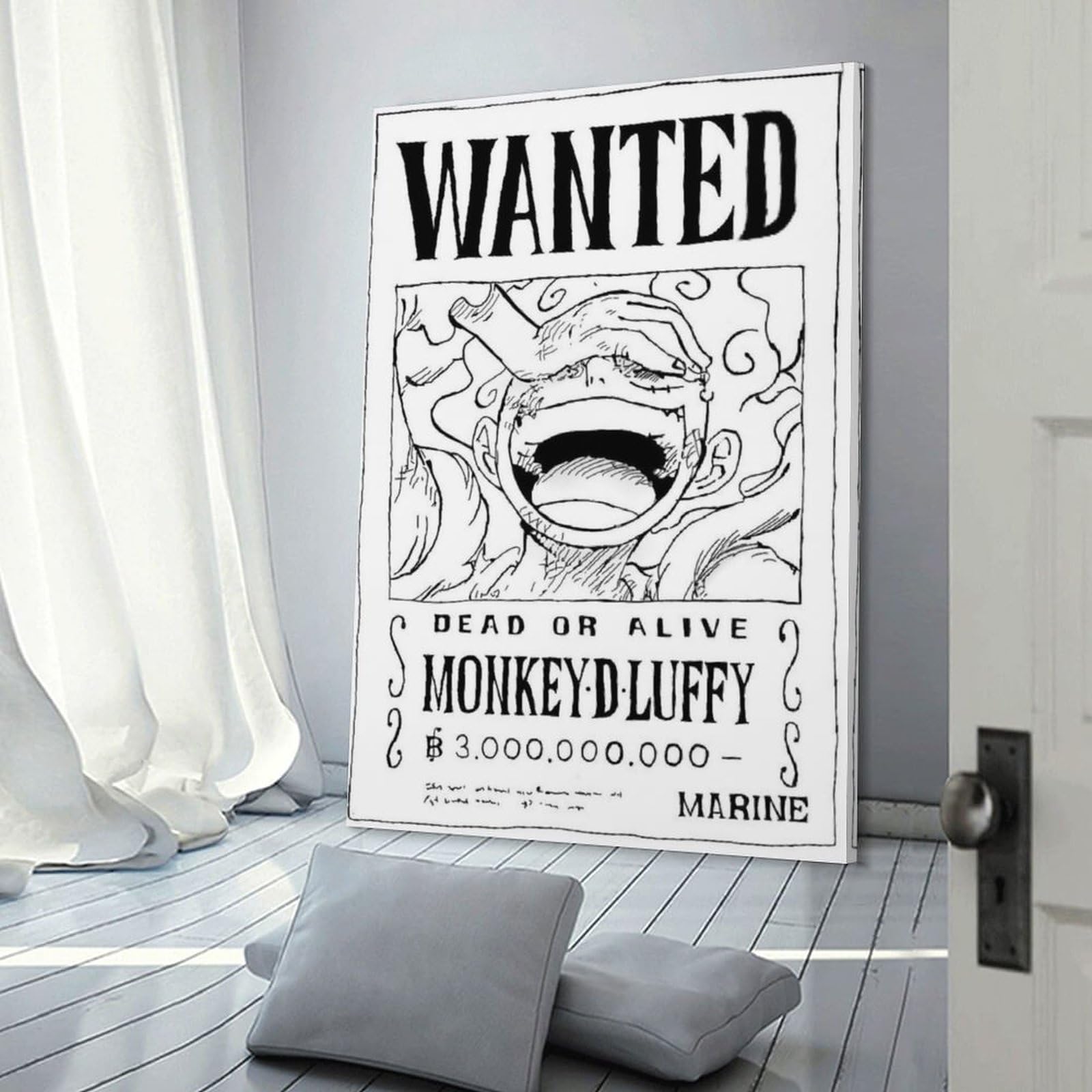 Poster One Piece Anime Luffy One Piece sur toile - Décoration pour chambre à coucher, bureau, chambre - Cadeau sans cadre - 40 x 60 cm Poster One Piece Anime Luffy One Piece sur toile - Décoration pour chambre à coucher, bureau, chambre - Cadeau sans cadre - 40 x 60 cm