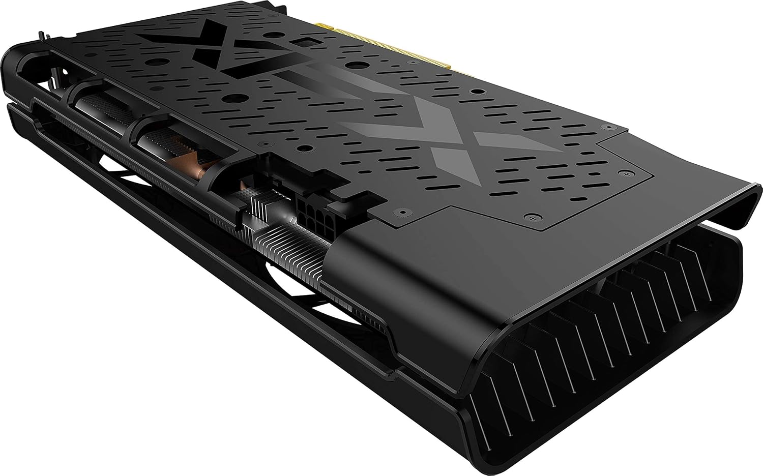 XFX RX 5600 XT THICC II PRO -14GBPS 6GB GDDR6 BOOST UP TO 1620MHz 3xDP HDMI Graphics Card RX-56XT6DF46 (Renewed)