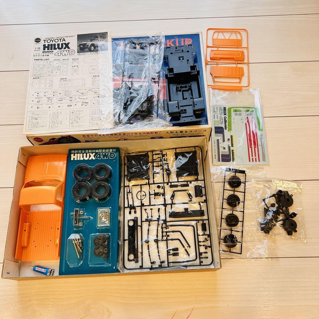 Amazon.co.jp: Toyota 4X4 Pickup Hilux 4WD 1/20 Nichimo Nichimo
