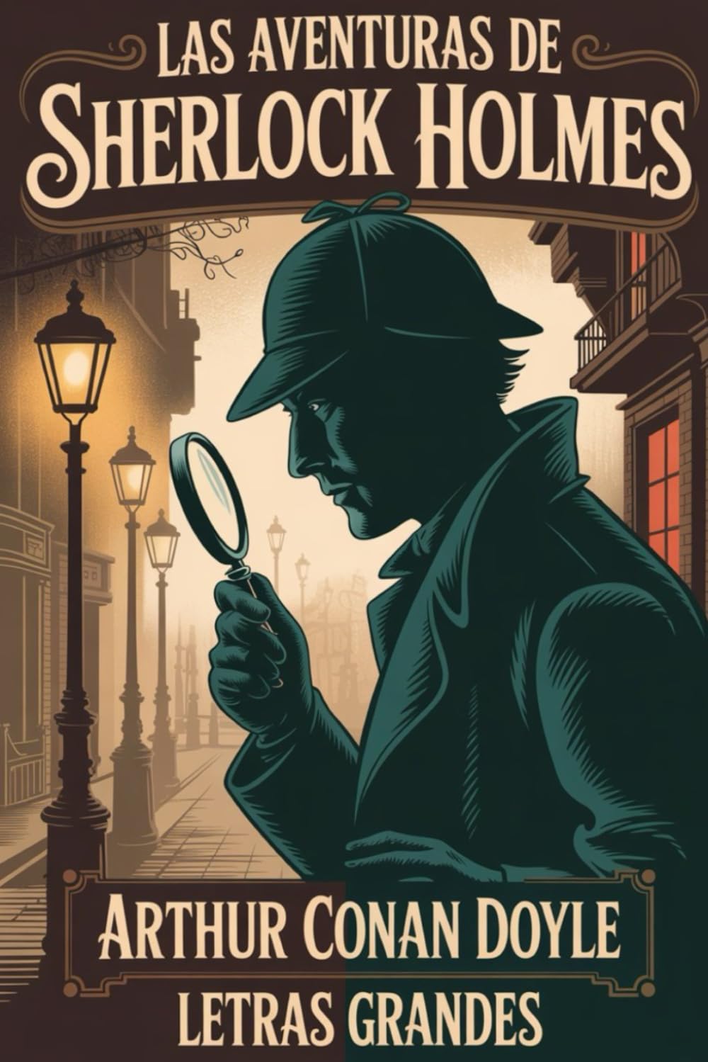 Las aventuras de Sherlock Holmes: Edición adaptada en letra grande (tamaño 16) para una lectura más cómoda.
