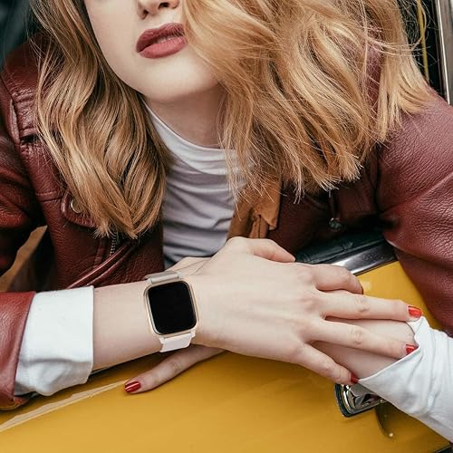 Miniatura 5 de ViCRiOR Bandas compatibles con Garmin Venu SQVenu Sq 2Venu Smart Watch, silicona suave, sin decoloración, estampado floral, banda de repuesto para