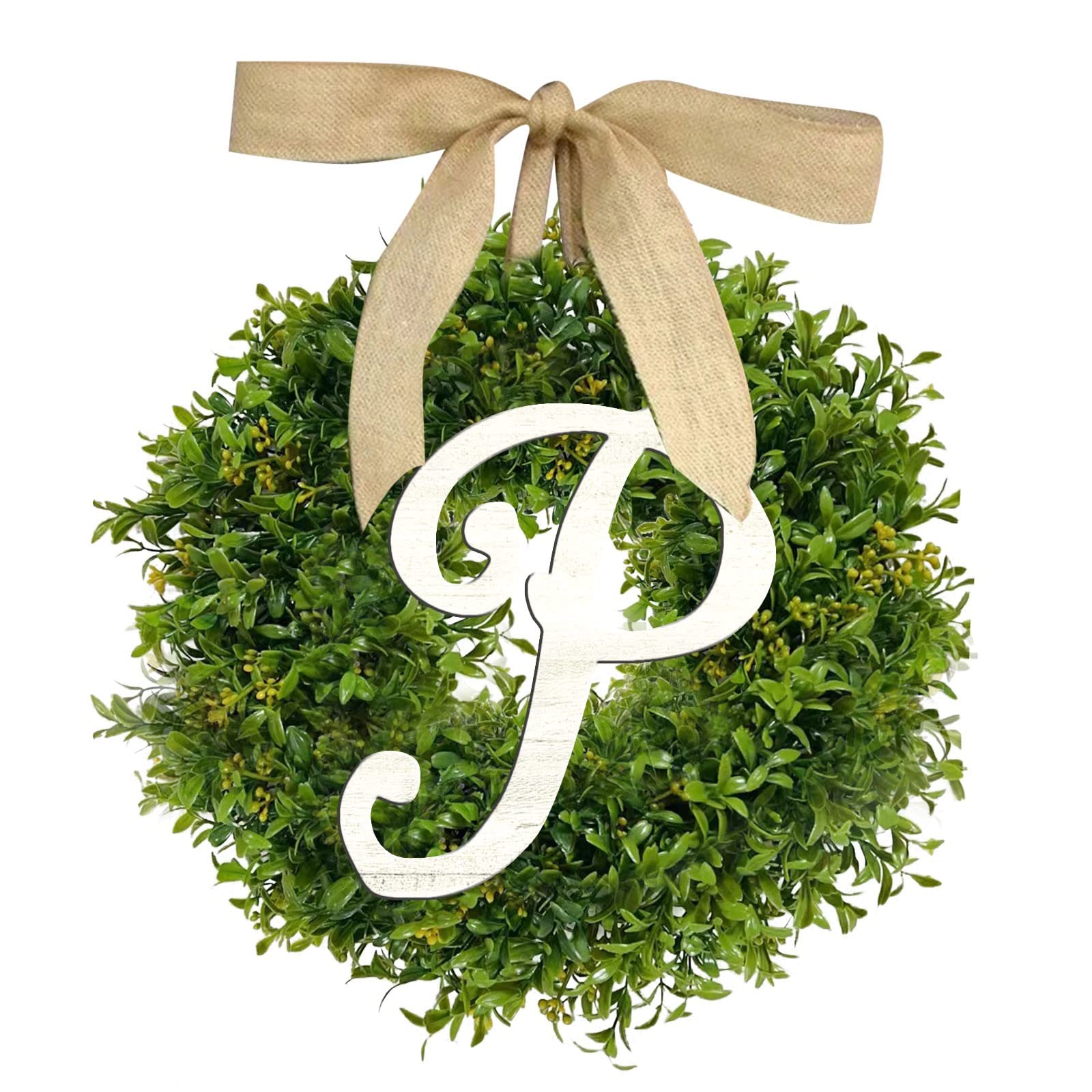 Couronne Printemps Pré-Éclairée 20cm Lights4fun - 16 LED Blanc Chaud - Fleurs Et Feuillage Artificiel