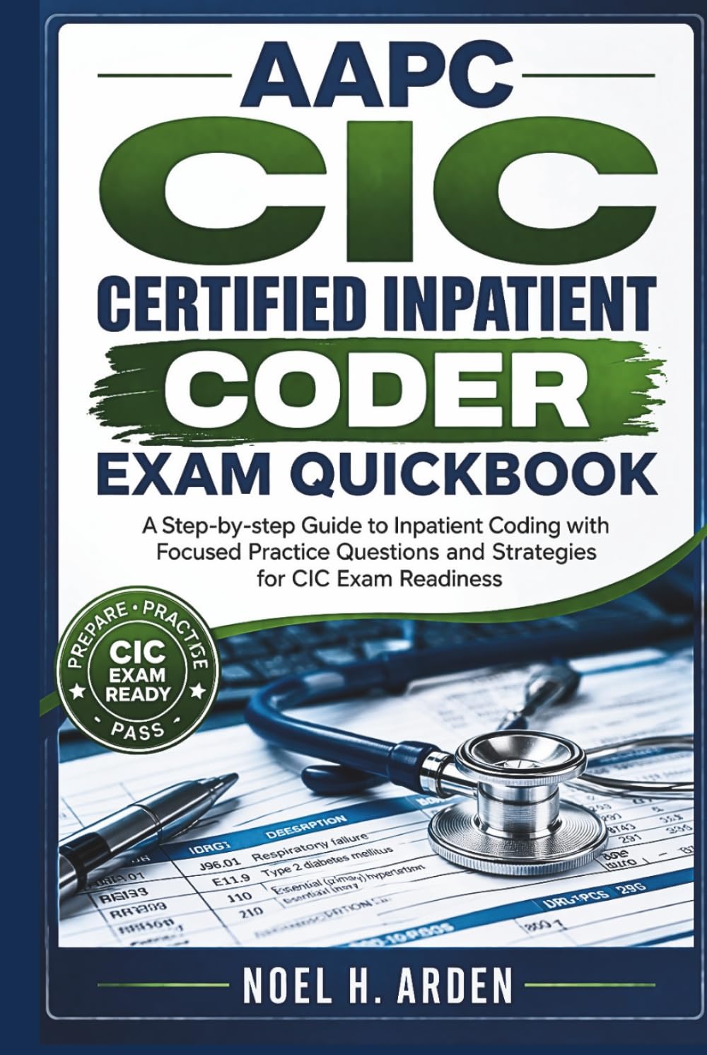 AAPC CIC CERTIFIED INPATIENT CODER EXAM QUICKBOOK: A Step-by-step Guide to Inpatient Coding with Focused Practice Questions and Strategies for CIC Exam Readiness