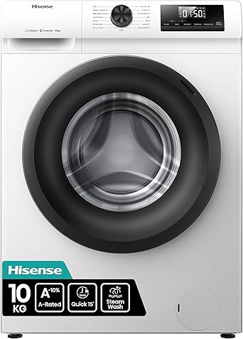 Hisense 1Q Series WF1Q1041BW Freestanding 10 KG Front Load Washing Machine