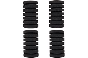 4-Piece Replacement Sponge Filter Foam for Improved Aquarium Filtration