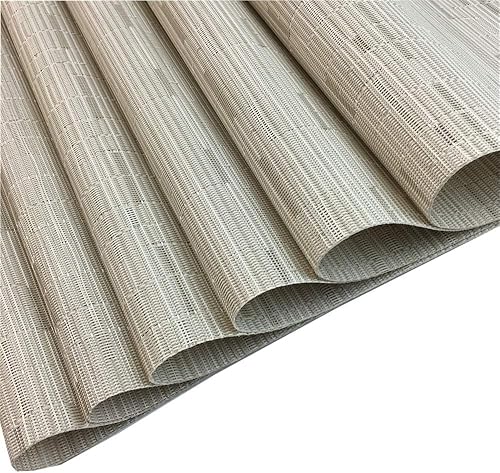 Miniatura 4 de Red-A - Manteles individuales para mesa de comedor, resistentes al calor, lavables, fáciles de limpiar