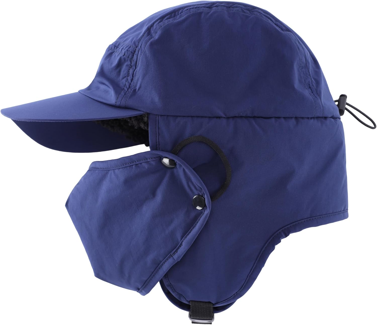 Home Prefer UPF50+ Waterproof Mens Earflaps Winter Hat Fleece Lined Trooper Trapper Hat for Hunting Fishing Hiking - Image 6