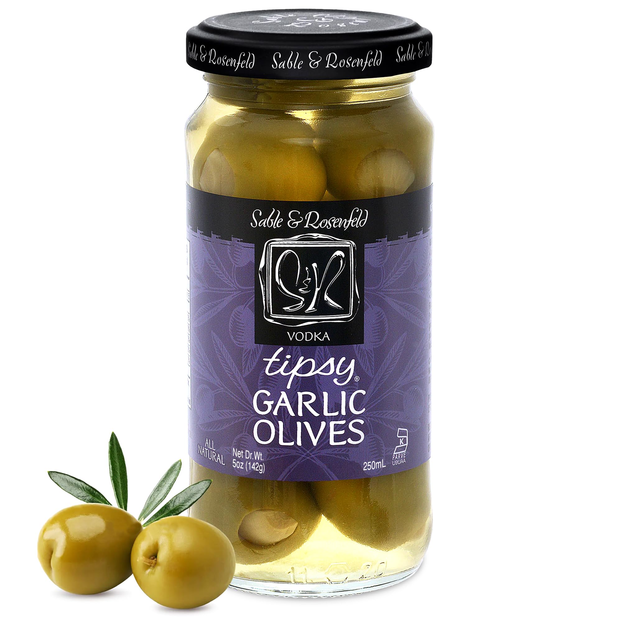 SABLE & ROSENFELD Tipsy Garlic Olives, 8.5 OZ